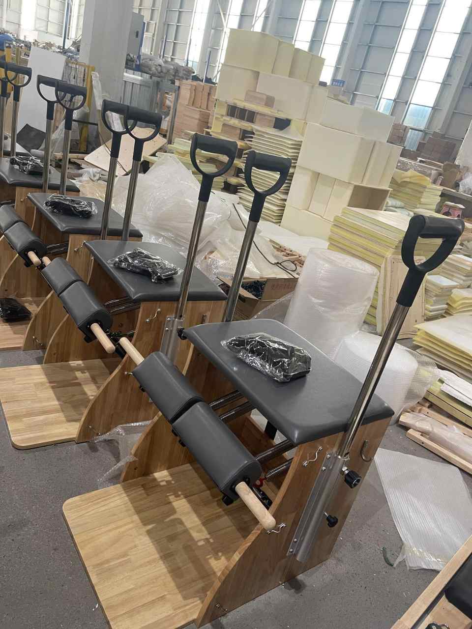 Silla de Pilates de Roble Profesional
